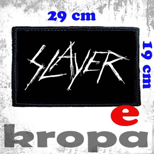 Naszywka duża na ubranie SLAYER