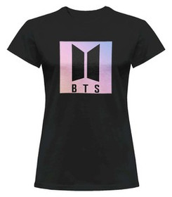 Bluzka damska z naszywką BTS LOGO 02