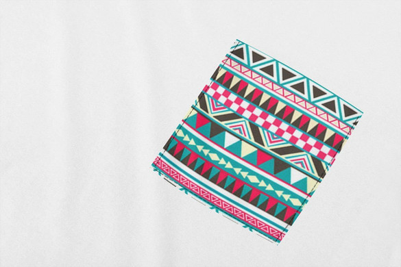 Koszulka z kieszonką WZOREK 01