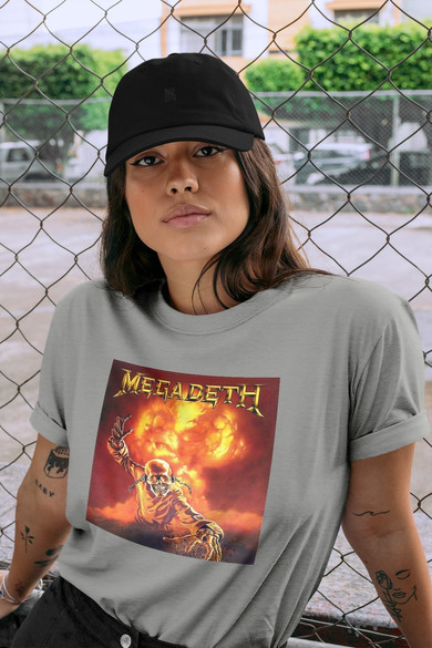 Koszulka z naszywką Megadeth 
