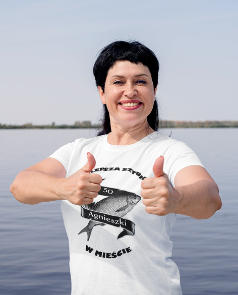 Koszulka NAJLEPSZA SZTUKA Dodaj wiek + imię!