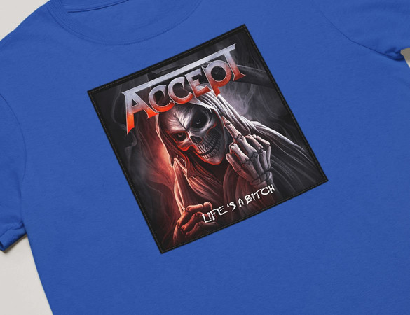 Koszulka z naszywką ACCEPT Life's a ...