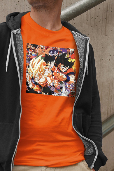 Koszulka z naszywką Dragon Ball 02