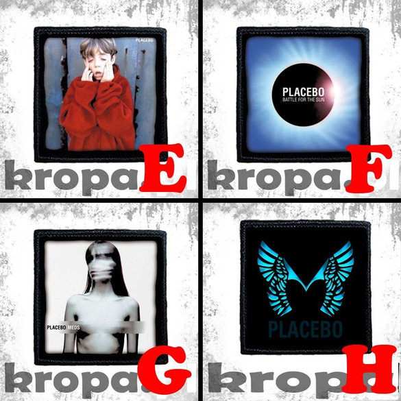 Naszywka PLACEBO 10 X 10 cm