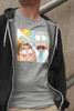Koszulka z naszywką Rick and Morty 04