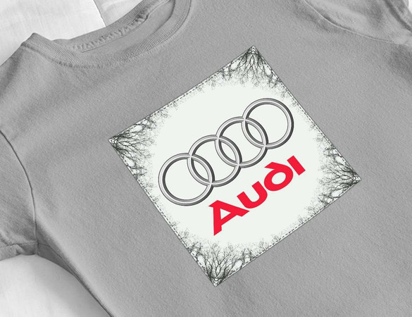 Bluzka damska z naszywką Audi 02