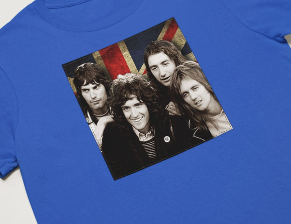 Koszulka z naszywką Queen Zespół