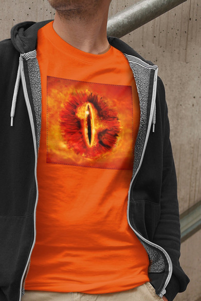 Koszulka z naszywką Eye of Sauron