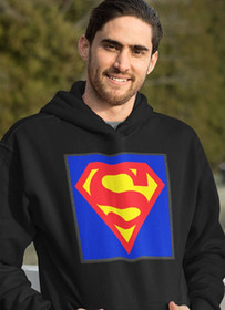 Bluza z naszywką SUPERMEN