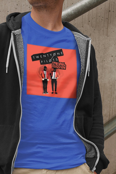 Koszulka z naszywką Twenty One Pilots 04