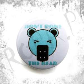 Przypinka DON'T POKE THE BEAR