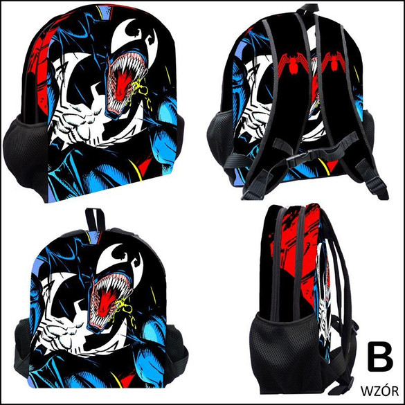 Plecak Szkolny Venom Wzory! FullPrint!