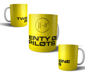KUBEK 21 TWENTY ONE PILOTS WZORY + IMIĘ