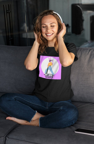 Bluzka damska z naszywką Not your baby