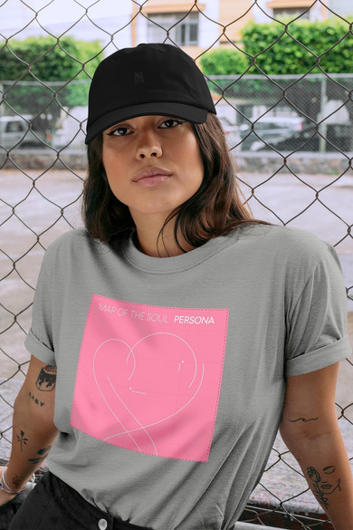 Koszulka z naszywką BTS Map of the Soul