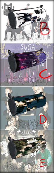 Piórnik szkolny BTS BANGTAN BOYS k-pop 13 wzorów 