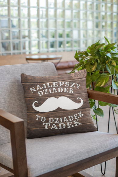 Poduszka na Dzień Dziadka. Magnes i Imię GRATIS!