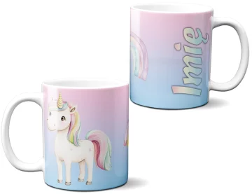 Kubek Jednorożec pastelowy – personalizowana