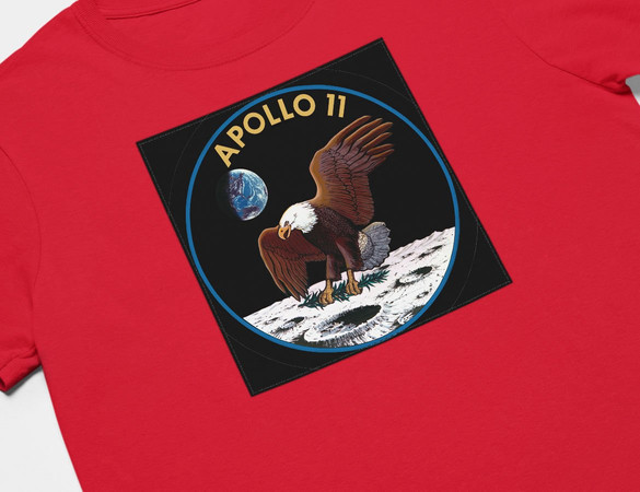 Koszulka z naszywką Apollo 11