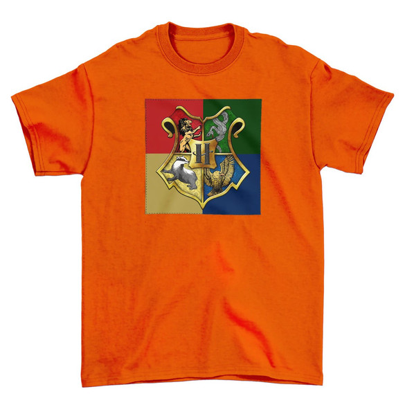 Koszulka z naszywką  Harry Potter logo 