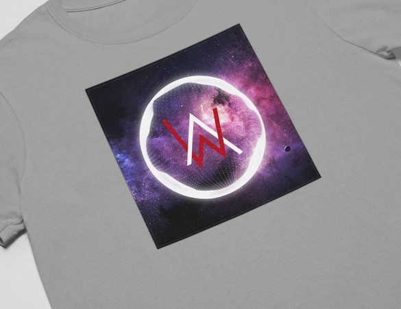 Koszulka z naszywką Alan Walker  logo