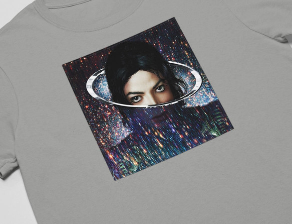 Koszulka z naszywką Michael Jackson 07