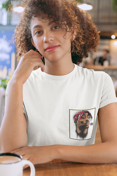 Koszulka z kieszonką TUPAK 03