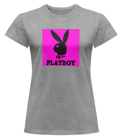 Bluzka damska z naszywką PLAYBOY logo