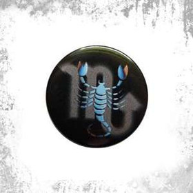Przypinka ZNAK ZODIAKU - SKORPION 01