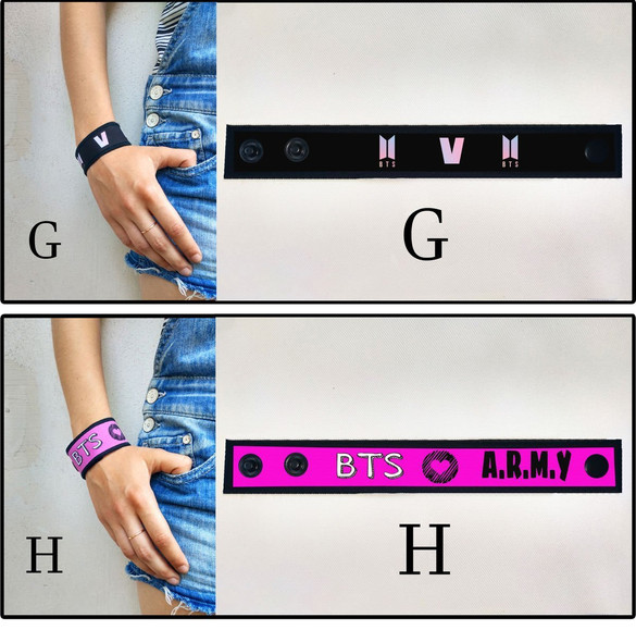 Opaska na rękę BTS BANGTAN BOYS 