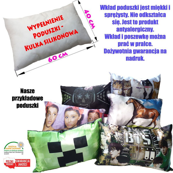 Poduszka JUSTIN BIEBER