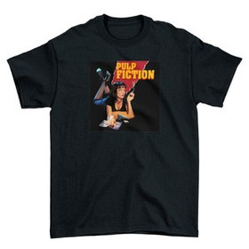 Koszulka z naszywką Pulp Fiction Poster