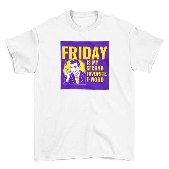 Koszulka z naszywką Friday – man