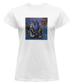 Bluzka damska z naszywką TOTAL REBEL