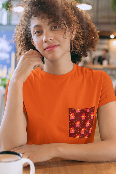 	Koszulka z kieszonką DUSZKI GHOSTS