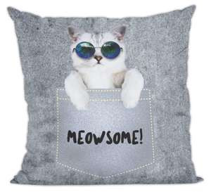 Poduszka Meowsomepocket