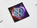 Koszulka z naszywką Volkswagen logo colours