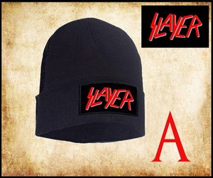 Czapka zimowa z naszywką SLAYER