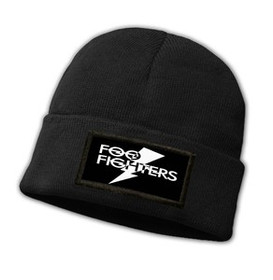 Czapka zimowa z naszywką FOO FIGHTERS