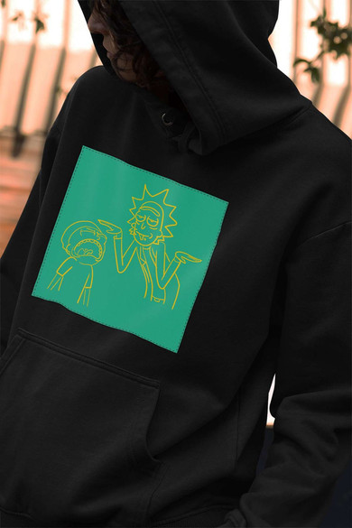 Bluza z naszywką Rick and Morty 06