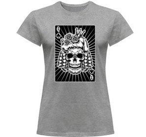 Koszulka SKULL Queen DLA NIEJ