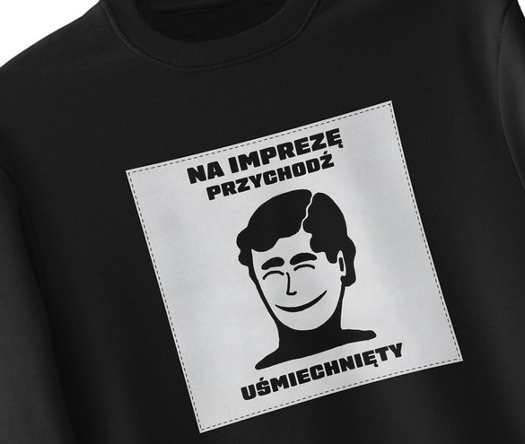 Bluza z naszywką PRL- Impreza