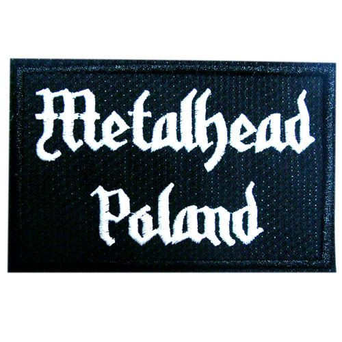 Naszywka METALHEAD POLAND 01