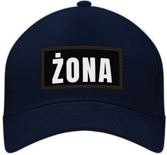 Czapka ŻONA bejsbolówka z naszywką