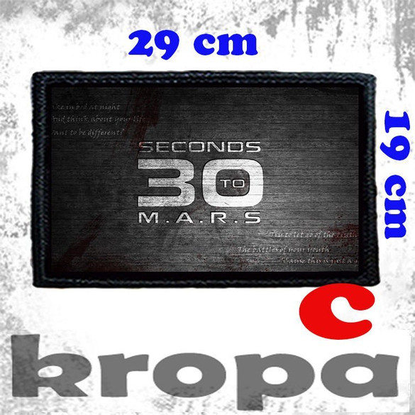 Naszywka duża na ubranie 30 SECONDS TO MARS