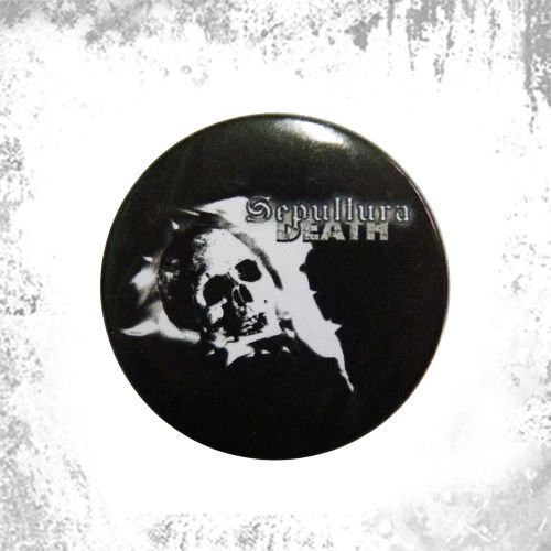 Przypinka SEPULTURA - DEATH