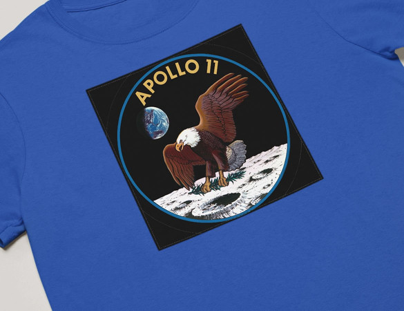 Koszulka z naszywką Apollo 11