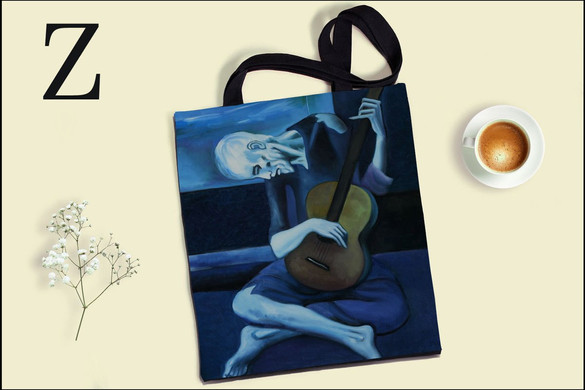 Torba na ramię ARTYŚCI OBRAZY SZTUKA Dużo Wzorów!!