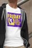 Koszulka z naszywką Friday – woman