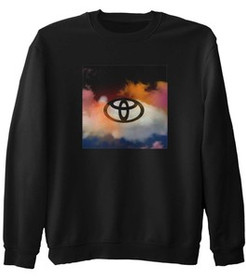 Bluza z naszywką Toyota logo colourful